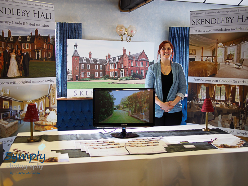 Gillian Lowe - Events Manager at Skendleby Hall at the Sleaford Wedding Fair